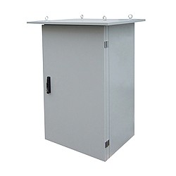 Rack termoizolovaný LC-07 24U 700x600 RAL7035 ventilace v obou bočnicích