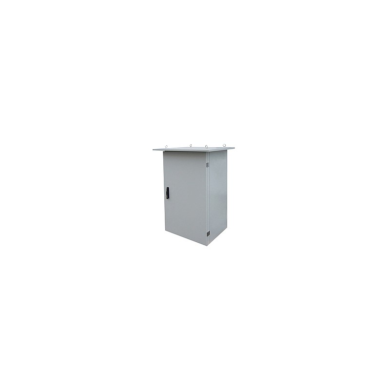 Rack termoizolovaný LC-07 24U 700x600 RAL7035 ventilace v obou bočnicích