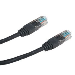 DATACOM Patch cord UTP Cat6 2m černý