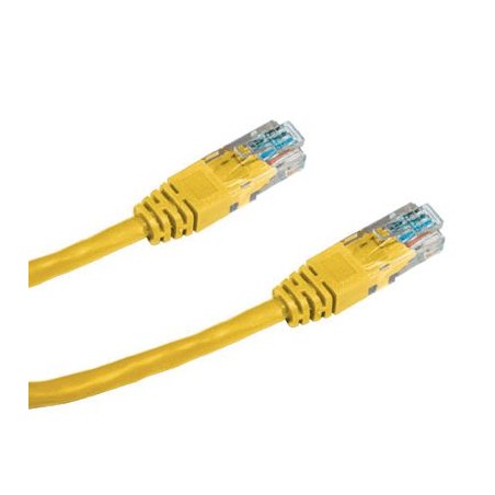 DATACOM Patch cord UTP Cat6 5m žlutý