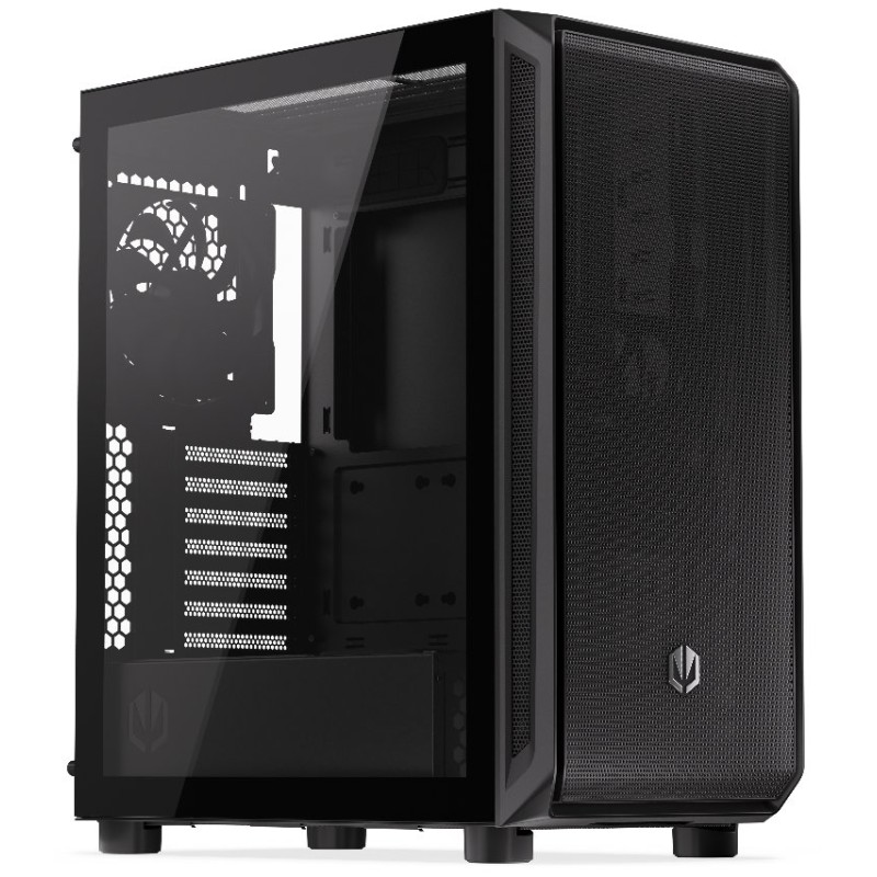 ENDORFY Case Arx 500 Core, Průhledná bočnice, ATX, 4x140mm Fan, černá