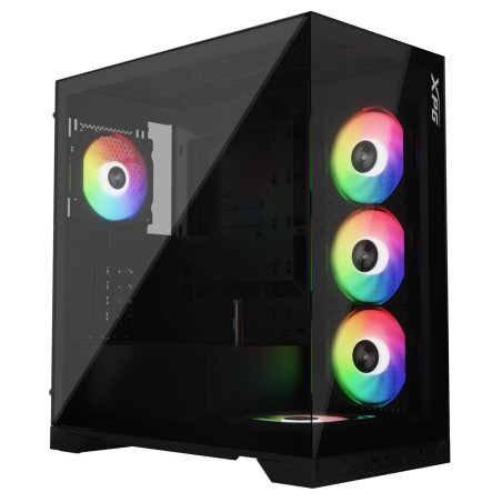 ADATA XPG case INVADER X Mid-Tower, bez zdroje, 5x 120mm Fan, Černá