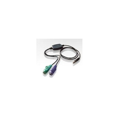 ATEN USB konvertor na 2xPS/2, kl.+myš, kabelový