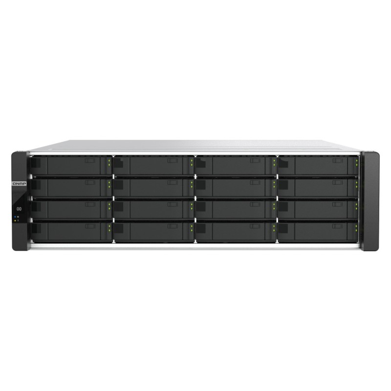 QNAP ES1686dc-R2-2142IT-96G (Duální řadič, 2x Xeon, 2x 48GB RAM, 16x 3,5" SAS, 6x GbE, 8x 10Gb SFP+)