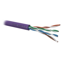 Instalační kabel Solarix CAT5E UTP LSOH Dca-s1,d2,a1 305m/box SXKD-5E-UTP-LSOH