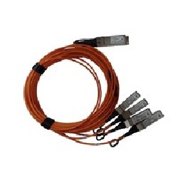 HPE 40GbE QSFP+ to 4x10GbE SFP+ 5m AOC