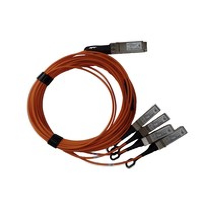 HPE 40GbE QSFP+ to 4x10GbE SFP+ 5m AOC