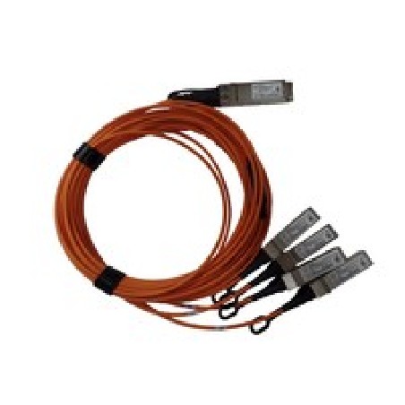 HPE 40GbE QSFP+ to 4x10GbE SFP+ 5m AOC