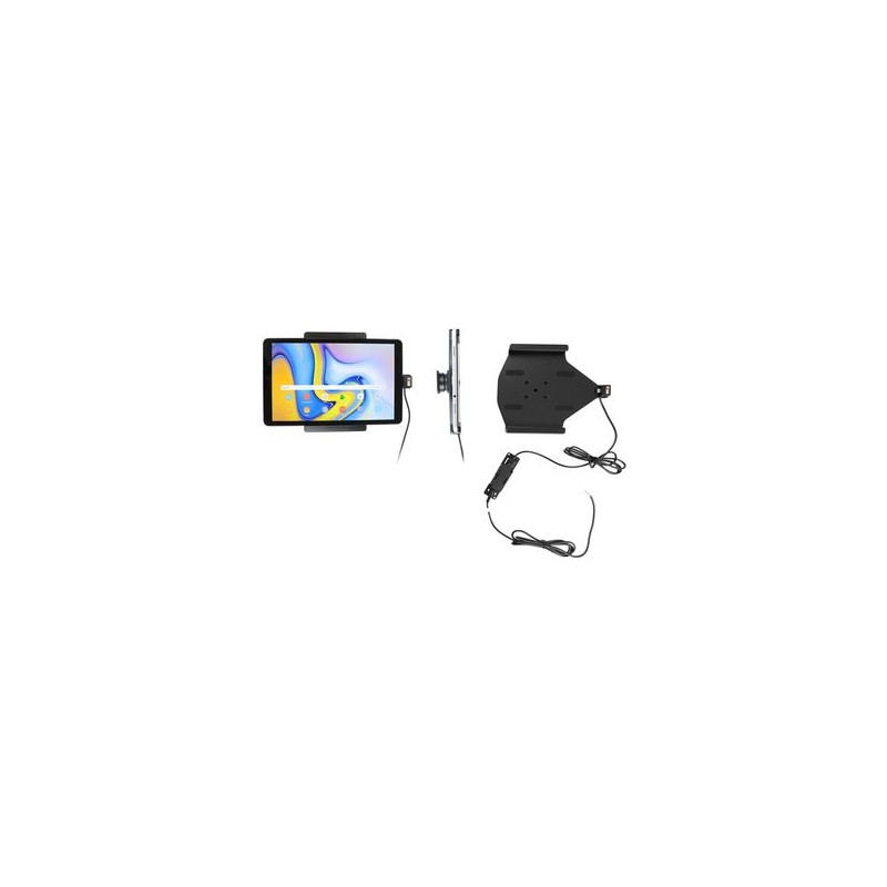 Brodit držák do auta na Samsung Galaxy Tab A 10.5 SM-T590/SM-T595d bez pouzdra, se skrytým nabíjením