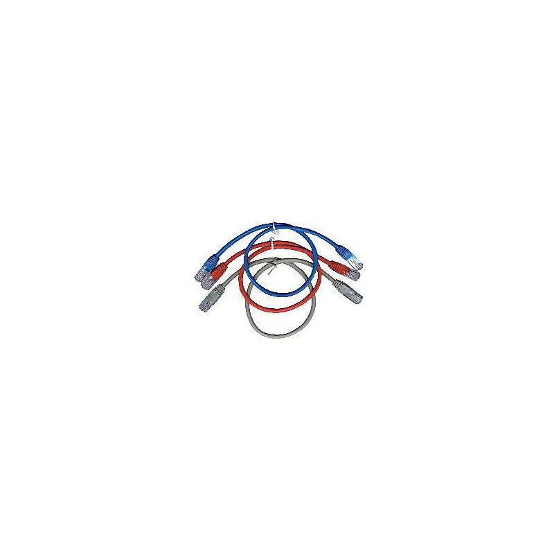GEMBIRD Eth Patch kabel cat5e UTP 3m - modrý