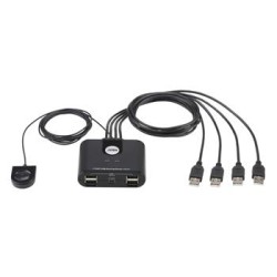 ATEN USB 2.0 Přepínač periferií 4:4