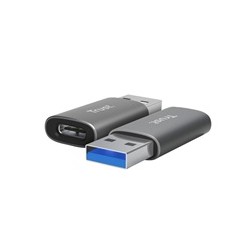 TRUST Adaptér Calyx USB-A na USB-C, 2ks