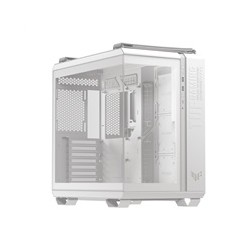 ASUS case TUF GAMING GT502 HORIZON, Mid Tower, průhledná bočnice, 4x 120mm ARGB Fan, bílá