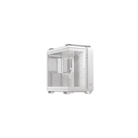ASUS case TUF GAMING GT502 HORIZON, Mid Tower, průhledná bočnice, 4x 120mm ARGB Fan, bílá