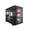 FSP M580-BP/Midi Tower/Transpar./Černá
