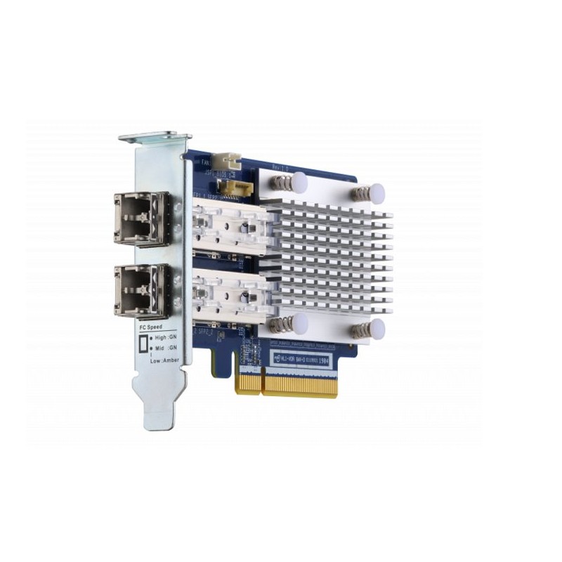 QNAP rozšiřující karta QXP-16G2FC (2x 16Gbps Fibre Channel porty, PCIe Gen3 x8)
