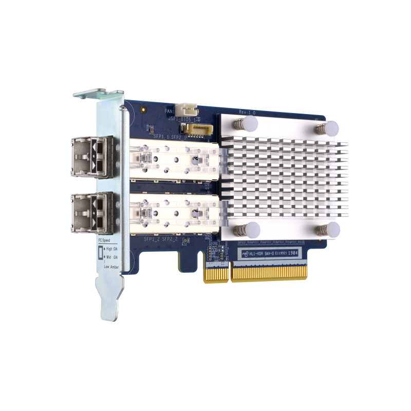 QNAP rozšiřující karta QXP-32G2FC (2x 32Gbps Fibre Channel porty, PCIe Gen3 x8)