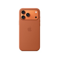 iPhone 17 Pro Max Silicone Case w MS–Terra Cotta