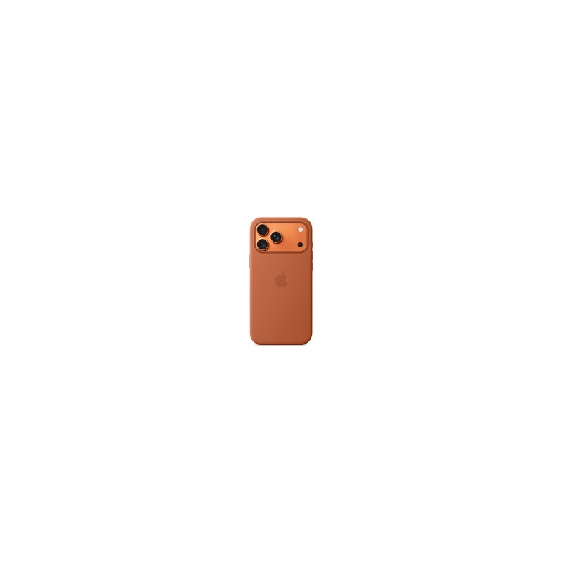 iPhone 17 Pro Max Silicone Case w MS–Terra Cotta