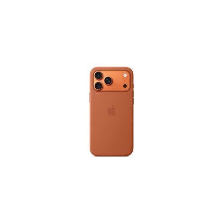 iPhone 17 Pro Max Silicone Case w MS–Terra Cotta