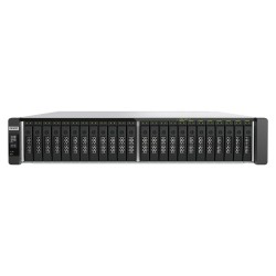 QNAP TDS-h2489FU-R2-4314-128G (2x Xeon, 128GB RAM, 24x 2,5" U.2/SATA, 4x PCIe, 4x 2,5GbE, 2x 25GbE)