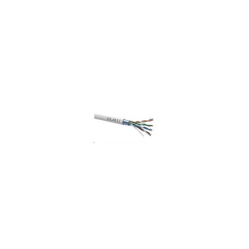 Instalační kabel Solarix FTP, Cat5E, licna, PVC, box 305m