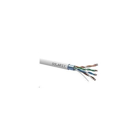 Instalační kabel Solarix FTP, Cat5E, licna, PVC, box 305m