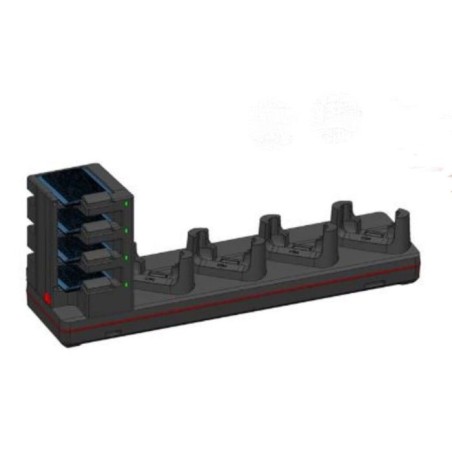 CT47 5 bay ethernet u. dock, booted,adapter,P.cord