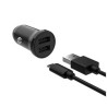 Nabíječka FIXED 2xUSB,USB/micro USB kabel,1m, 15W